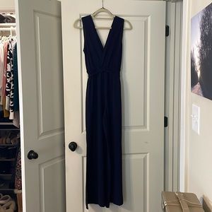 Women’s navy jumpsuit